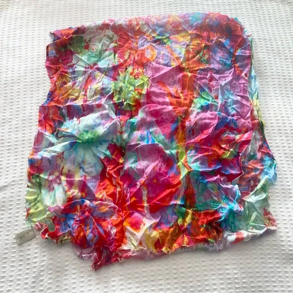 SAACHI bright Multicolor Scarf - Picture 1 of 4
